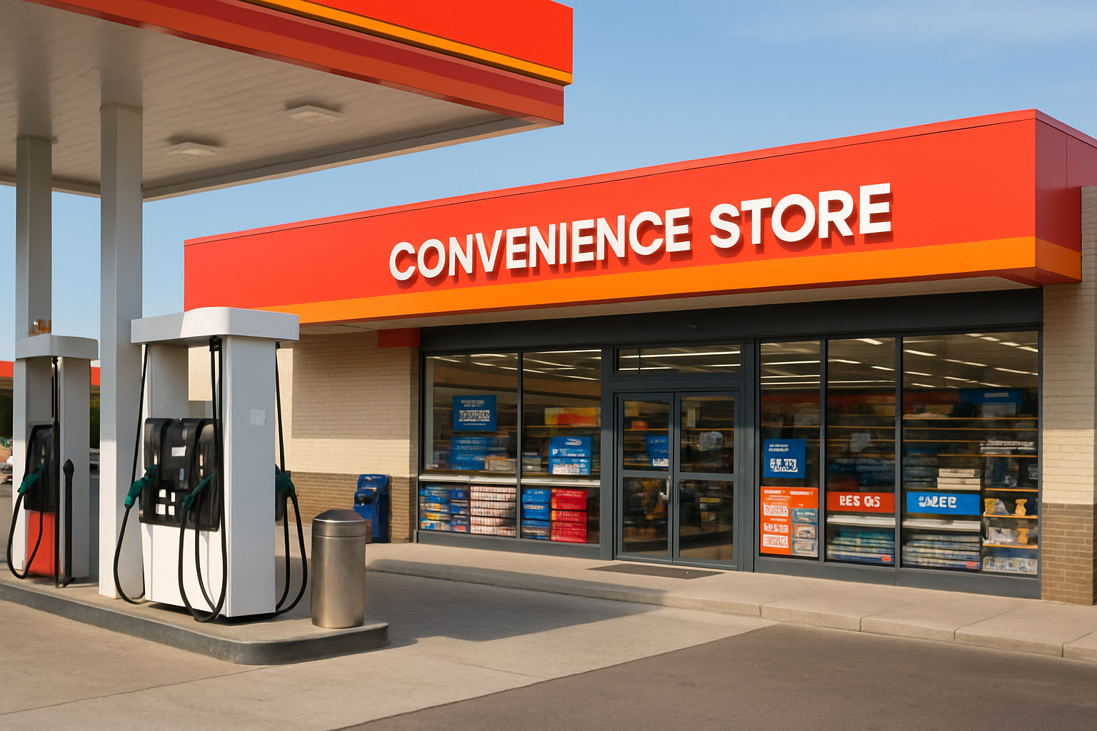 Modern TXB convenience store