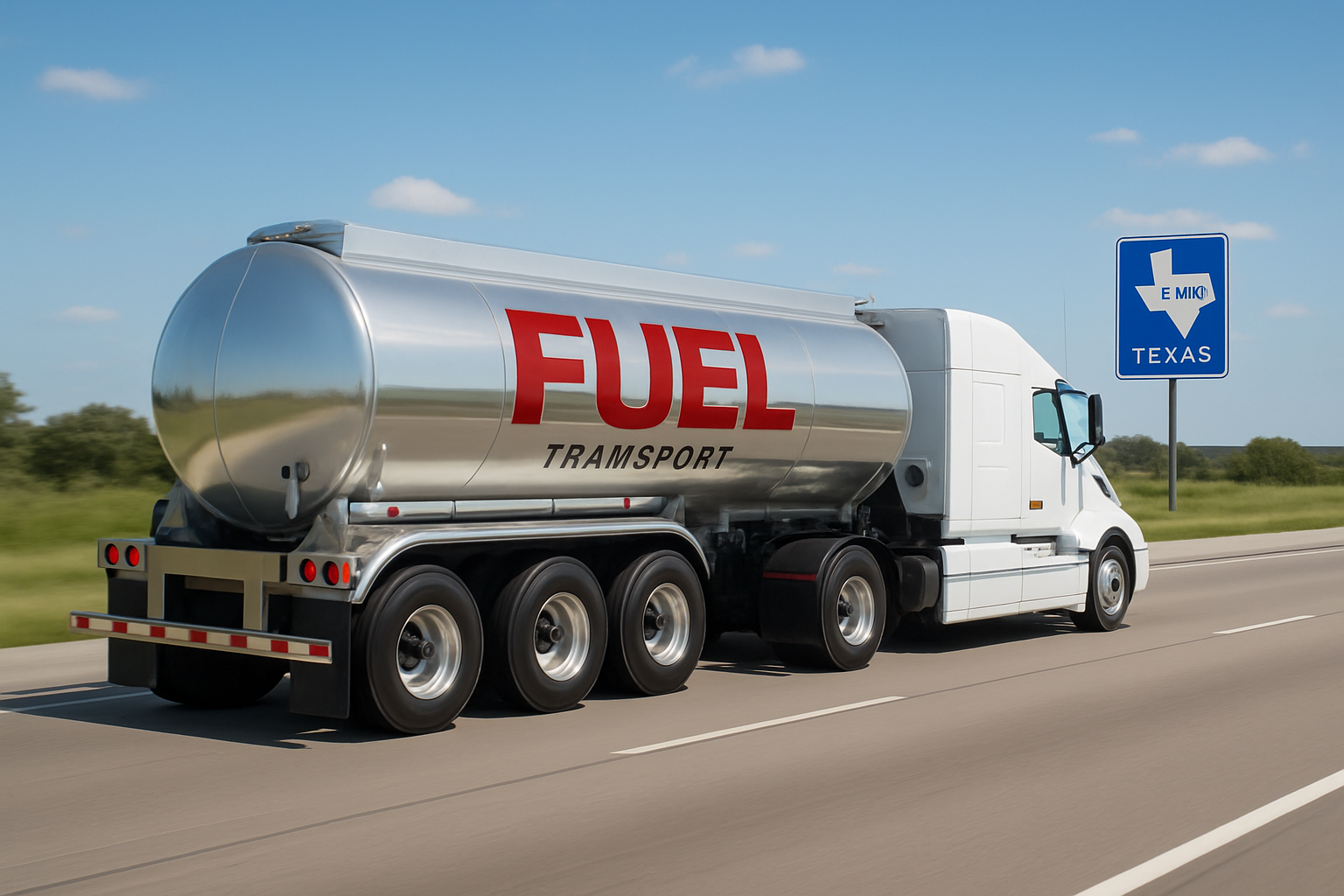 Fuel Transport Truck
